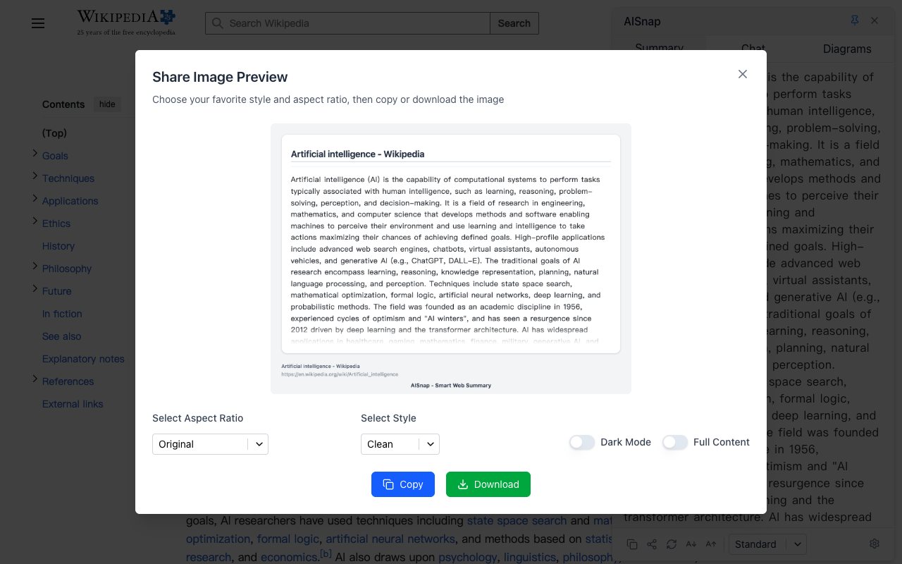 Beautiful Share Cards